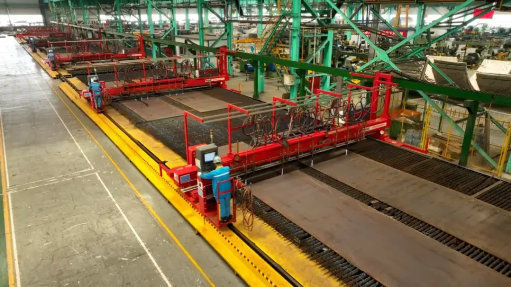 Cutting steel sheets for automobiles